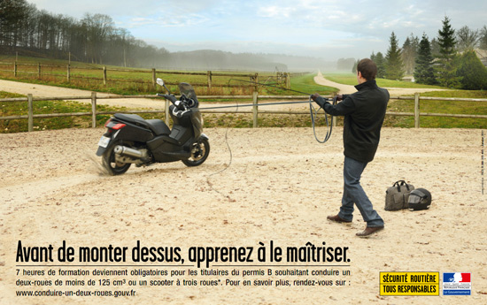 Permis scooter obligatoire