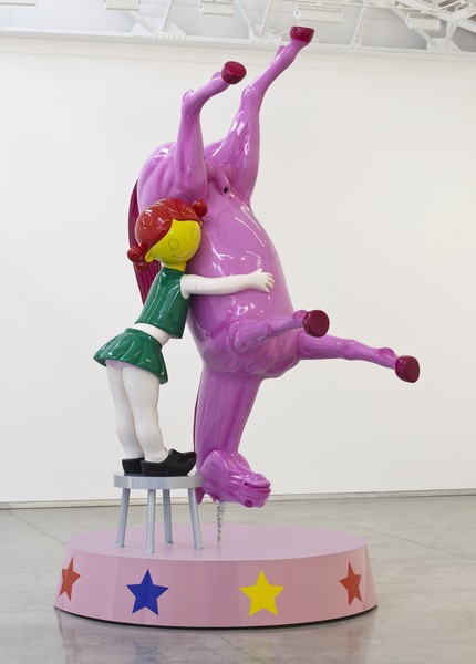 Richard Jackson - Little girl and upside down unicorn